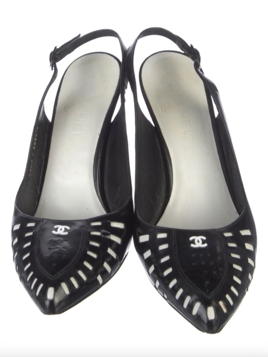 CHANEL Shoes - Chanel Sling Backs.